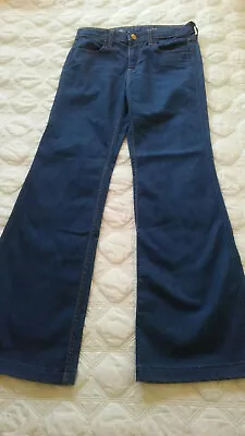 J Crew Jeans Faded Blue Size 28 High Heel Flare • $24.65