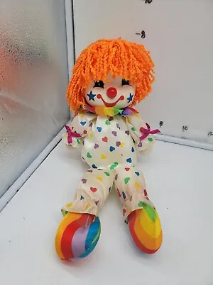 Vintage Paradies Musical Wind Up Clown Doll Moving Head • $14.50