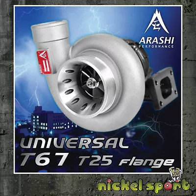 Arashi Anti-Surge Universal T67 25G Turbo T25 Flange Turbocharger • $998.25