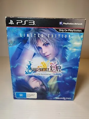 Playstation PS3 Final Fantasy X/X-2 10 Limited Edition Game - Sealed  • $65