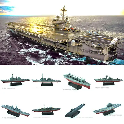 4D Battleship Aircraft Carrier Submarine Warship Model DIY Assembly Kits • $6.82
