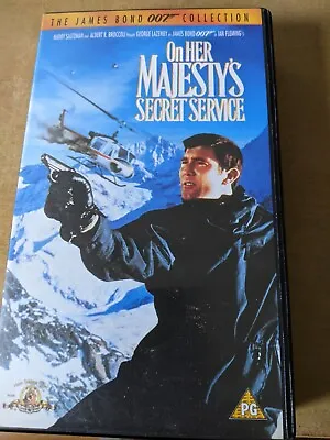 £3 • Buy On Her Majesty's Secret Service James Bond Vhs