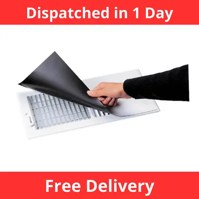 (3 Pack) Magnetic Register Vent Diffuser Covers HVAC 15 In. X 8 Cut To Size • $11.15