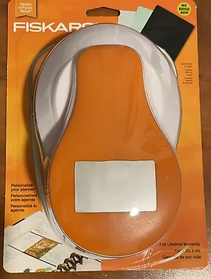Fiskars 159140-1001 Lever Punch Rectangle Shape Create 365 Happy Planner Punch • $27.99