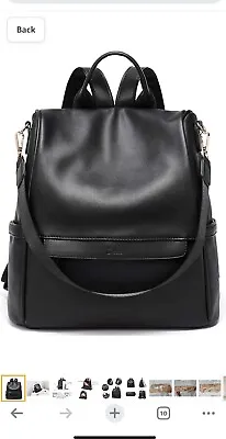 CLUCI Womens Backpack Purse Leather Anti-theft Large Fashion Designer Travel Bag • $18