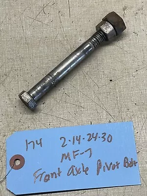 Massey Ferguson MF-7 Tractor Front Axle Pivot Bolt • $12.99