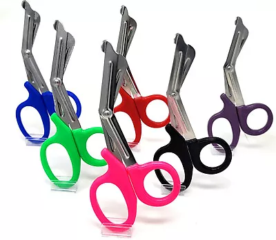 6 Pcs Nurse Medical Scissors EMT 7.5  Utility Bandage Shears Paramedic Emergency • $9.99