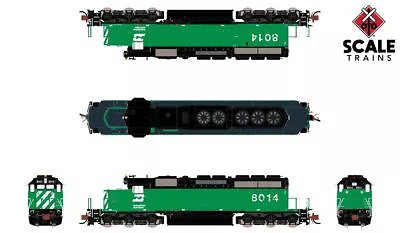 ScaleTrains 33789 Rivet N Scale SD40-2 Burlington Northern BN 8014 DCC LokSound • $249.99