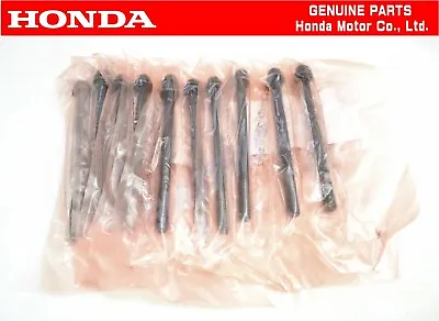 HONDA GENUINE DC2 INTEGRA TYPE-R B18C VTEC Cylinder Head Bolt 10 Pcs OEM • $65