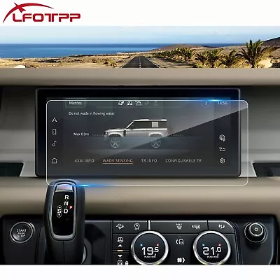 LFOTPP Car Screen Protector Tempered Glass 10  For 2020-2023 Land Rover Defender • $35.19