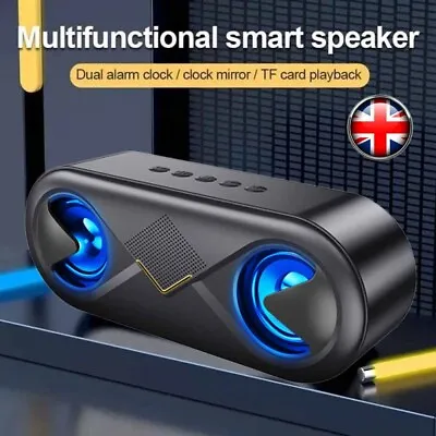 Ultra Loud High Bass Bluetooth Speakers Portable Outdoor Wireless Speaker Indoor • £16.68