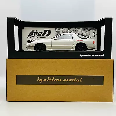 Ignition 1/18 INITIAL D Mazda Savanna RX-7 Infini (FC3S) White IG2870 • $590.60