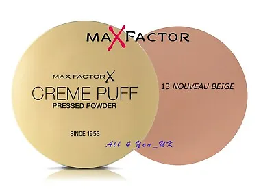 Max Factor Creme Puff Compact Powder - Please Choose Your Shade • £6.55