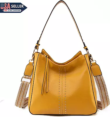 Montana West Hobo Bag For Women Handbags Crossbody Leather Purse Ladies Chic Sho • $31.53