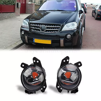 1 Pair Fog Light Driving Lamp R+L Fit For Mercedes C ML GL Class X164 W164 W204 • $18.99