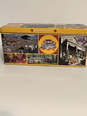 Vintage Doral Cigarette Tin - Autumn Across America Series • $34.99