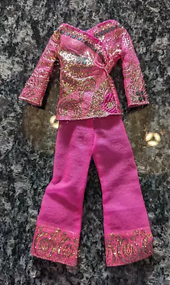 Barbie Vintage Bright And Brocade Mod Outfit • $7.49