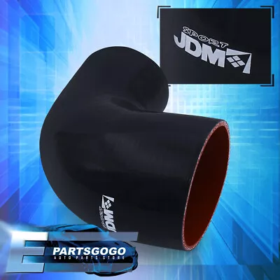 2.75 - 2.5  90 Degree Angle Elbow 3PLY Silicone Coupler Turbo Hose Piping Intake • $11.99