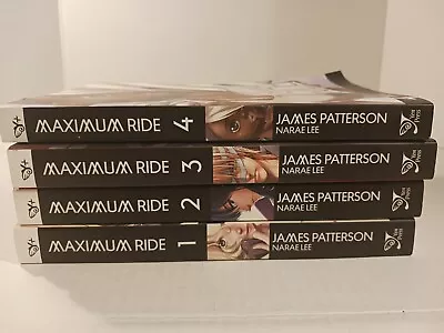 James Patterson Maximum Ride Manga Series Books 1-4 • $26