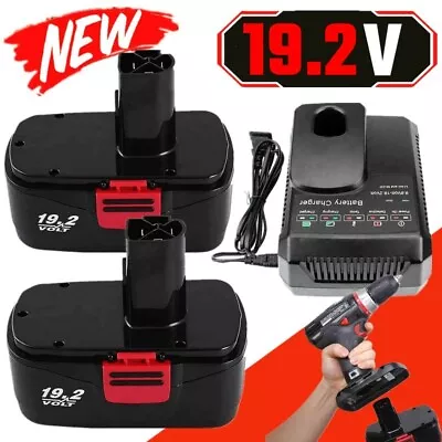 19.2V DieHard Battery / Charger For Craftsman C3 11375 130279005 Cordless Drill • $17