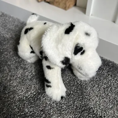 Keel Toys Jasper Dalmatian White & Black Spotty Dog Soft Plush Toy 10”❤️ • £9.99