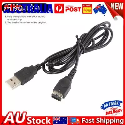 Black 1.2m 3.9ft USB Charging Cable Charger For DS NDS Gameboy Advance SP GBA SP • $6.92