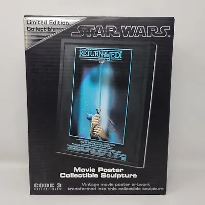 Star Wars Movie Poster Collectible Sculpture Code 6 • £457.75