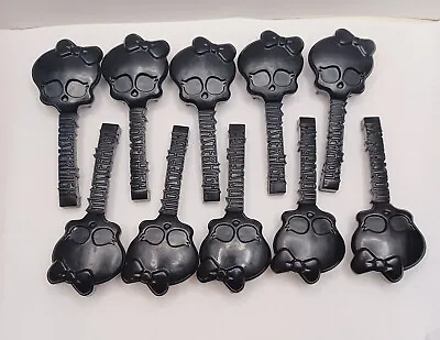 Monster High Doll Hair Brushes Black Lot Of 10 • $2.40