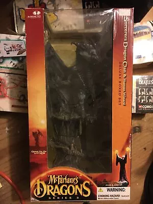 McFarlane Dragons Sorcerers Clan Dragon W/Wizard Deluxe Figure Statue • $45