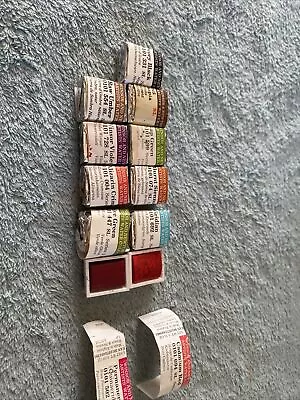 £19.99 • Buy Joblot Of Vintage Windor And Newton Half Pan Watercolours 