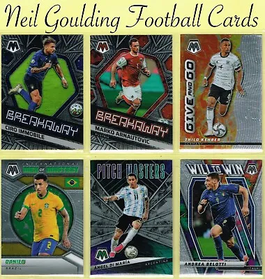 Panini MOSAIC 2021-22 ☆ ROAD TO WORLD CUP 2022 - INSERT ☆ Football Cards • £1.49