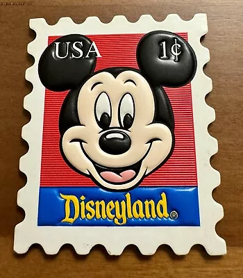 Disneyland Mickey Mouse US Postal Service USPS Mail Stamp Disney Fridge Magnet • $9.95