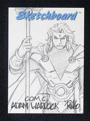 1998 SkyBox Marvel Creators Collection White Adam Warlock #20 Sketch N2o • $9.14