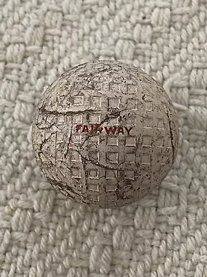 Antique Fairway Mesh Golf Ball RARE • $17.99