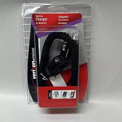 Verizon Vehicle Car Phone Charger Motorola V3C V325 Wireless Black MOMINIVPC New • $8.95