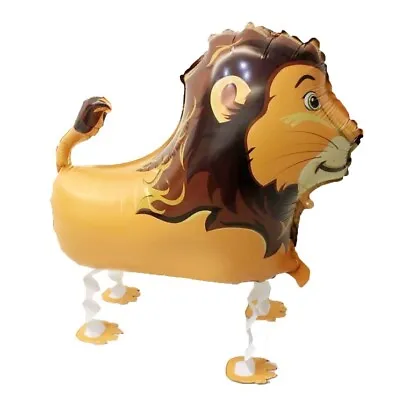 Lion-Shaped Air Walking Balloon Best For Animal Themed Kids Party Decorations. • £3