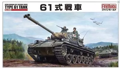 Fine Mold FM43 1/35 Scale Japanese Ground Self-Defense Force Type 61 Tank Model • £47.36