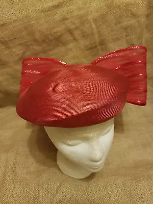 Vintage Mr John Classic Red Bow Hat • $42
