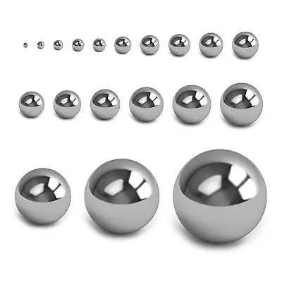 Metric Precision Bearing Balls Stainless Steel Loose Bearings Bulk 1mm - 25mm • $6.29
