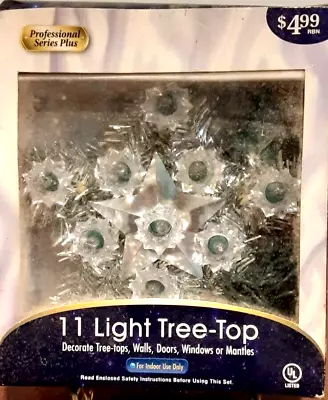 Professional Series Plus 11 Light Tree Topper NOS • $15