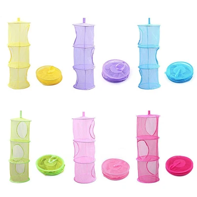 £5.53 • Buy Door Holder Toy Storage Organizer Storage Basket Hanging Bag Closet Hanger
