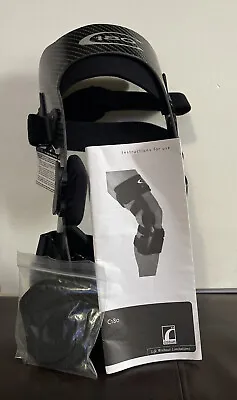 Innovation Sports Black Right Side Knee Brace MCL ACL Carbon Fiber MEDIUM • $75