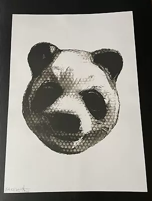 Charming Baker 'Panda Head' Ed250 (Big Issue Release) Signed By The Artist • £50