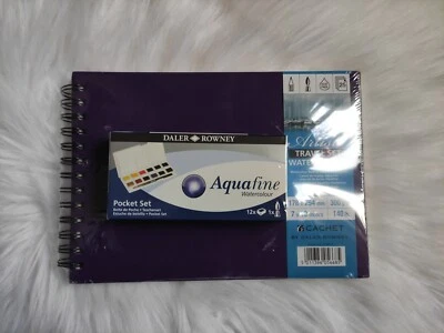 £14 • Buy Daler-Rowney Aquafine And Cachet Pad Set*NEW*