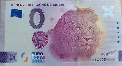 0 Euro SIGEAN UEXC 2024-3 AFRICAN RESERVE NOTE • £3.42