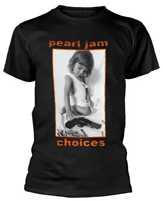 Pearl Jam Choices Black T-Shirt NEW OFFICIAL • $40.69