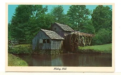 1963 PC: Mabry Mill On Blue Ridge Parkway Near Meadows Of Dan Virginia • $9.95
