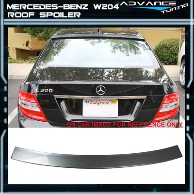 For 08-14 Benz W204 OE Style Painted #792 Palladium Silver Metallic Roof Spoiler • $89.99