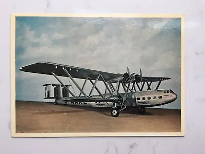 Imperial Airways Handley-Page HP42 Aircraft Postcard • £2.99