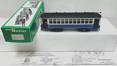 Bowser O-gauge 551-050130 Blue Ac Powered Brill Trolley In Ob • $129.99